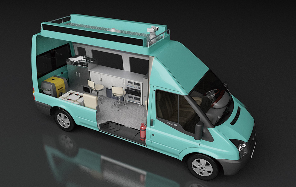 江鈴全順水質檢測車