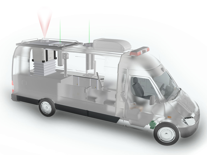 大氣立體雷達走航監測車