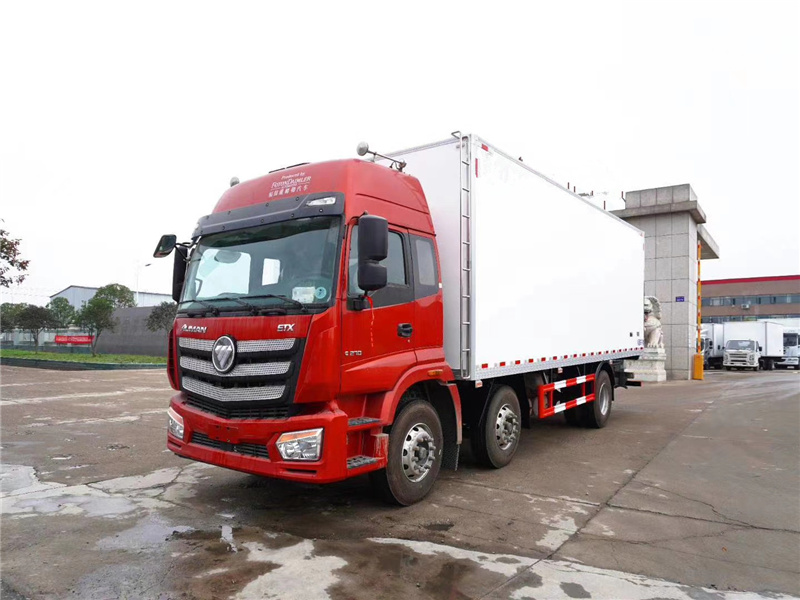 福田歐曼ETX(高頂雙臥)小三軸冷藏車 福田歐曼ETX(高頂雙臥)小三軸冷藏車