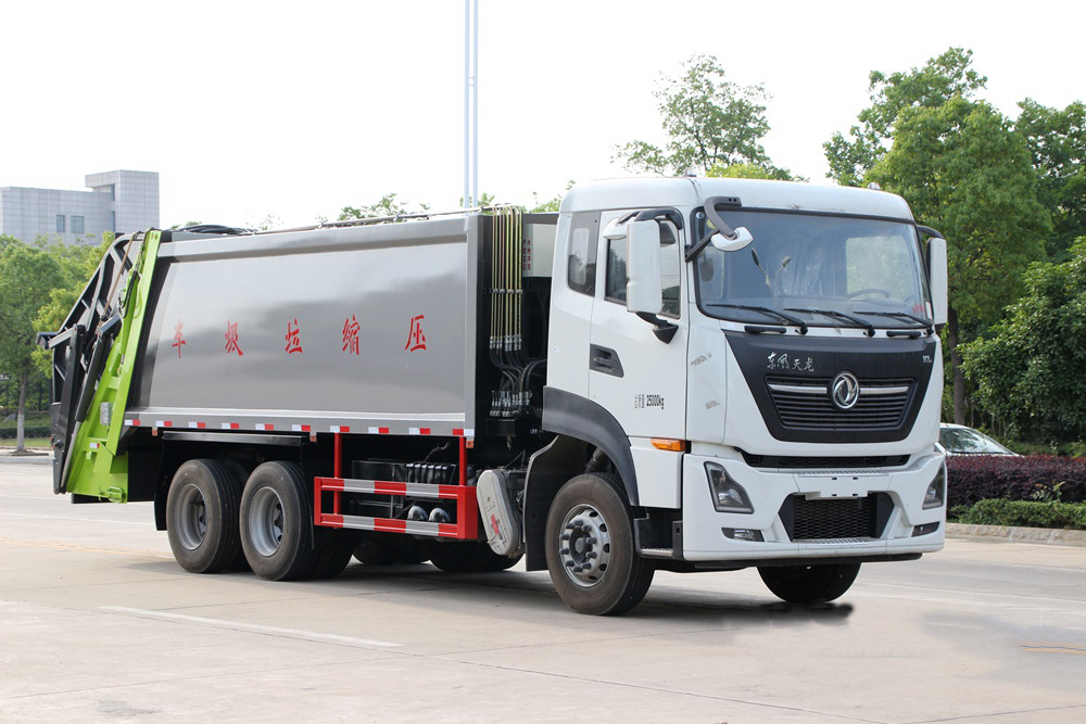 國六18立方東風(fēng)天龍后雙橋 壓縮垃圾車 國六18立方東風(fēng)天龍后雙橋 壓縮垃圾車