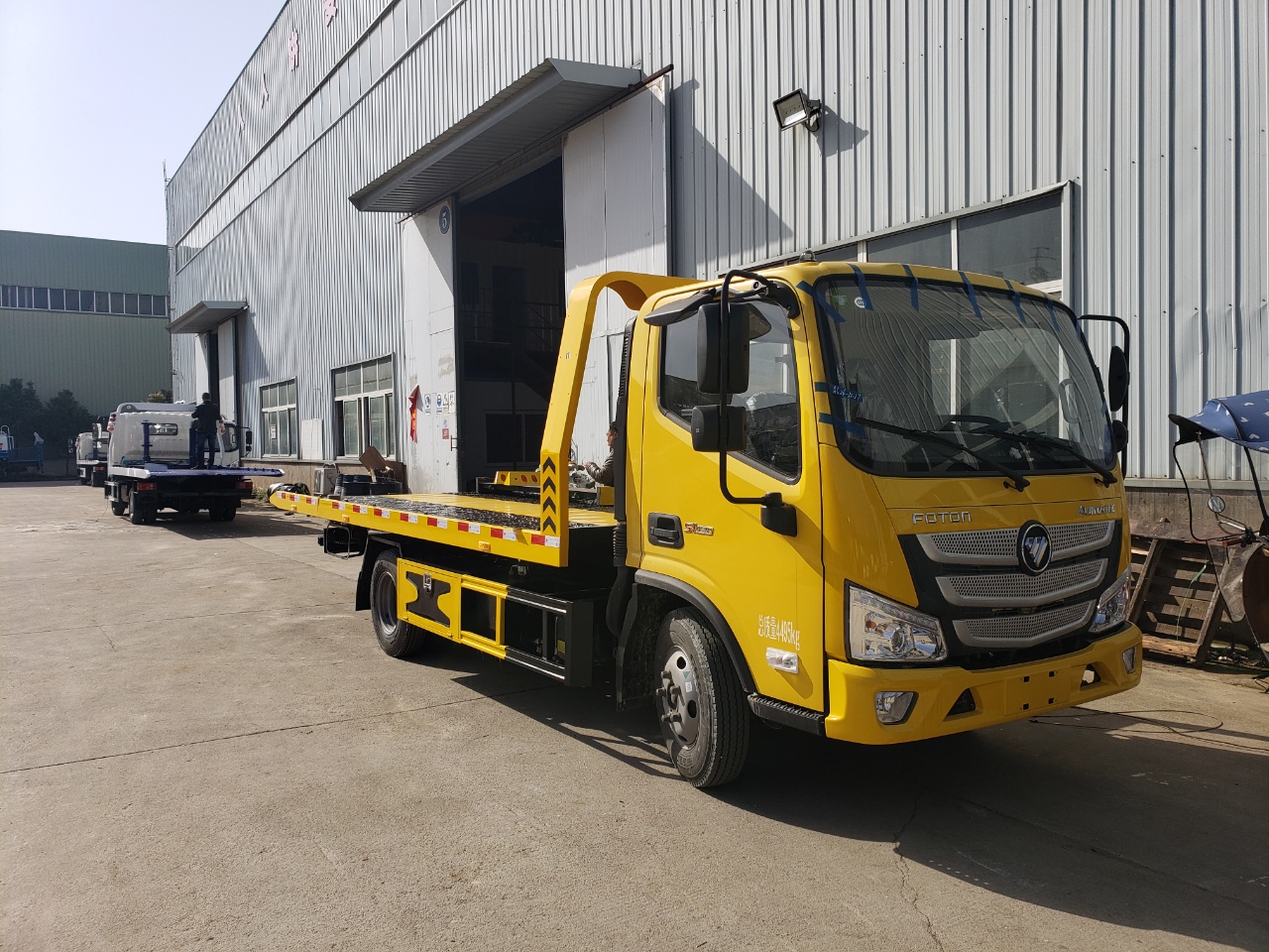 國(guó)六藍(lán)牌歐馬可清障車(chē)