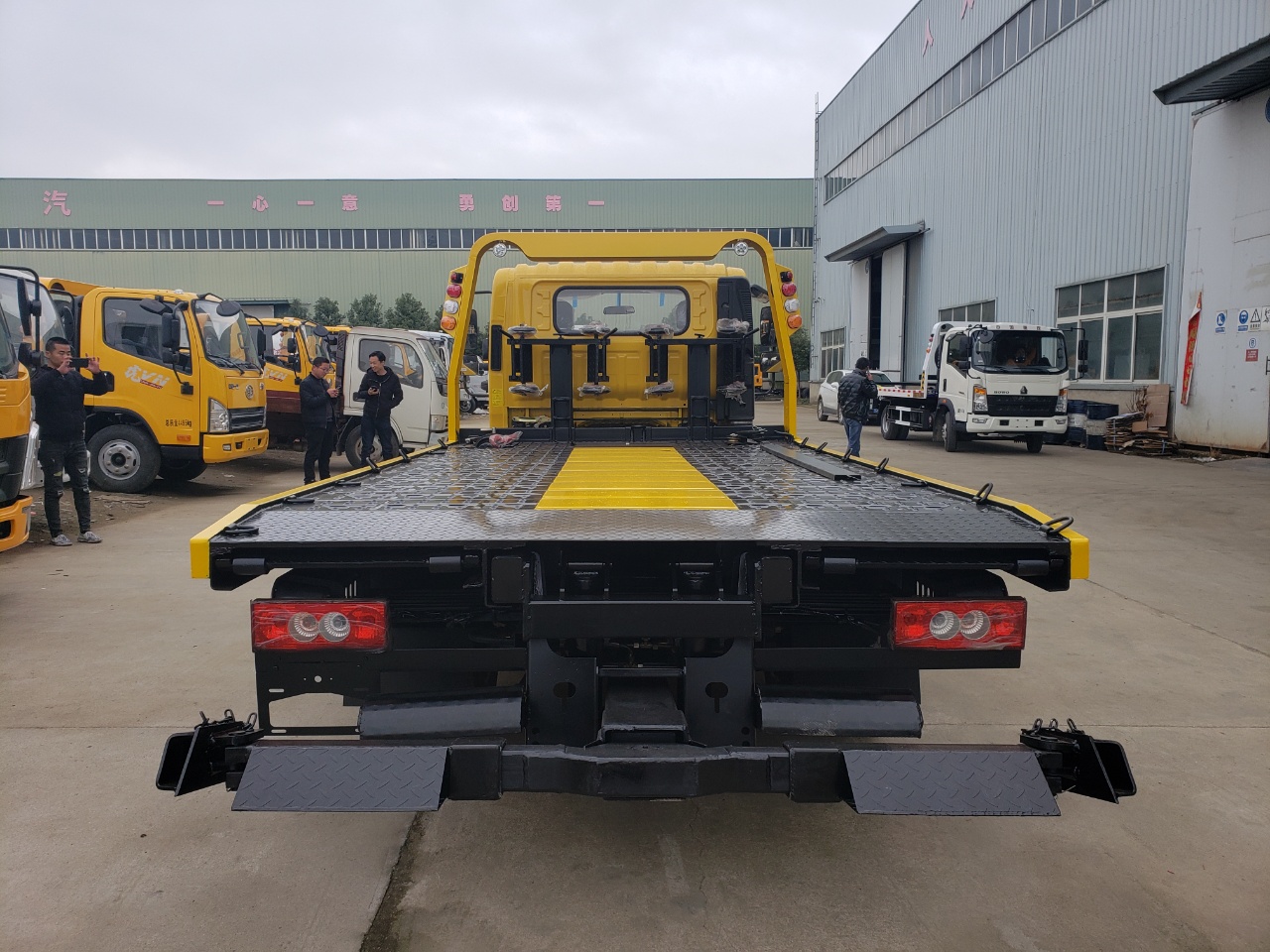 國(guó)六藍(lán)牌歐馬可清障車(chē)